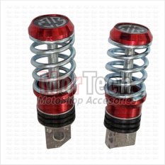 Footstep - Foot Rest – Pijakan Kaki Belakang Bulat Ulir/ Per Old Jupiter MX 135 - Merah