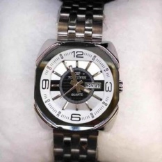 Fortuner Jam Tangan Wanita Original Rantai stainless steel - FT-127 silver Terbaru