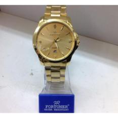 Fortuner Jam Tangan Wanita Original Rantai stainless steel Permata - FR-1890