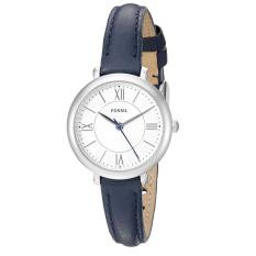 FOSSIL ES3935 - Mini Jacqueline - Jam Tangan Wanita - Bahan Tali Leather - Biru