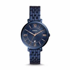 Fossil JACQUELINE THREE-HAND DATE BLUE STAINLESS STEEL WATCH ES4094
