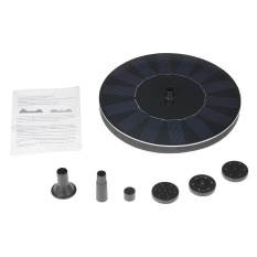 Fountain Brushless Pompa Tanaman Penyiraman Kit dengan Monocrystalline Solar Panel untuk Bird Bath Garden Pond Lingkungan Hemat Energi- Friendly Universal-Intl