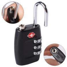 Four- U YiFeng Gembok Koper Kode Angka - TSA 335 - Black