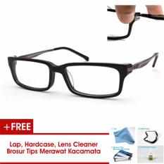 Frame Kacamata Korea Porsche Design P6001 Hitam Bisa Dipasang Lensa Minus Di Optik Terdekat