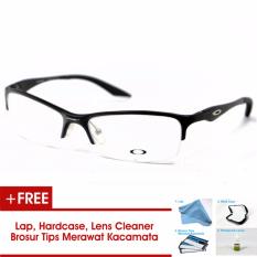 Frame Kacamata Pria Sporty Ducati Half Titanium Hitam Bisa Dipasang Lensa Minus Di Optik Terdekat