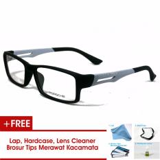 Frame Kacamata Pria Sporty Porsche Design P837 Abu Abu Bisa Dipasang Lensa Minus Di Optik Terdekat