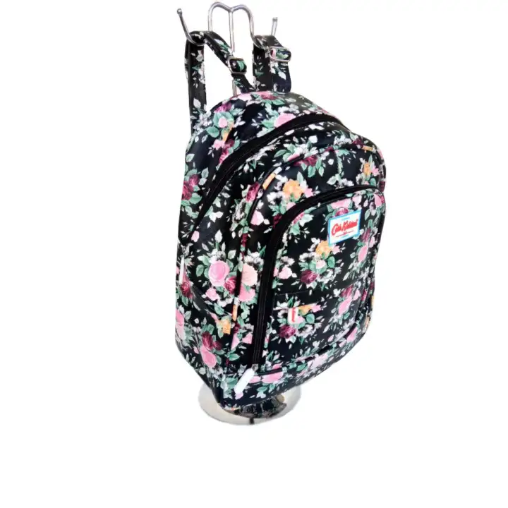 pink flower suitcase