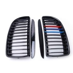 Front Air Intake Grill Bumper Ginjal Kisi-kisi Cocok untuk BMW E90 05-08 Sedan 4-Pintu-Internasional