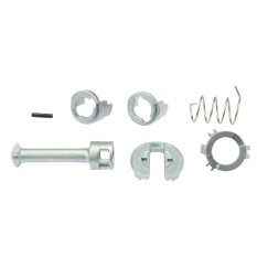 Kiri Depan Kunci Pintu Kanan Kit Perbaikan Silinder Suku Cadang untuk BMW E46 3 Series-Intl