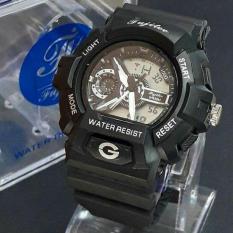 Fujitec Jam Tangan Murah Anti Air Original tipe FJ 3 - Pemakaian Pria - Black