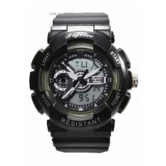 Fujitec - Jam Tangan Pria - Black - Resin Strap - FWT1013-B