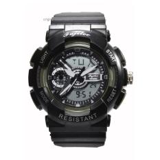 Fujitec - Jam Tangan Pria - Black - Resin Strap - FWT1013-B