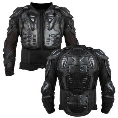 Full Motorcycle Body Armor Shirt Jacket Motocross Back Shoulder Protector Gear - intl