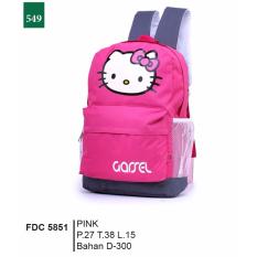 Garsel Fashion Fdc 5851 Tas Ransel Perempuan-D-300-Menarik(Pink)