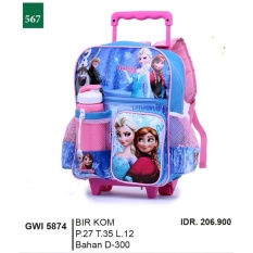 Garsel Fashion Tas Ransel Anak Perempuan GWI 5874 - BIRKOM Bahan D-300