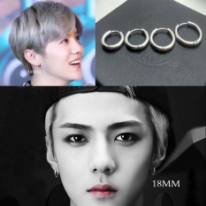 GD Titanium Baja Lingkaran Bulat Anting Model Sama Anting