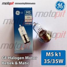 GE General Electric Halogen Motor Lampu M5 kaki 1 35W