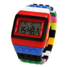 GE LED Digital Sport Watch (Hitam)