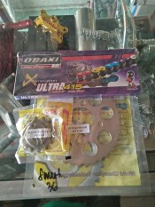 Gearset Satria Fu 415 Rantai Osaki(Rantai Set Satria Fu-Rante Satria Fu-Rantai Osaki-Rantai Sss Fu-Rante Sss Fu Osaki-Rantai Osaki 415 Fu)