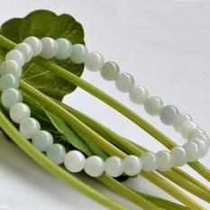 Gelang Batu Giok Natural Burma / Myanmar 8mm