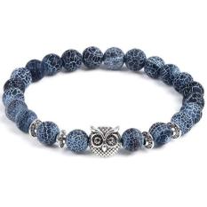 Gelang Batu Pirus/Turqoise Wanita Model Owl