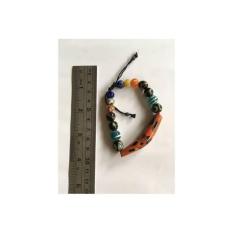 Gelang Etnik Dayak Warna Orange