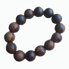 Gelang Gaharu Kayu Langka Pulau Borneo - Coklat Tua
