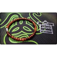 Gelang Kayu Etnik Bahan Dari Kokka Nut Bentuk Ban