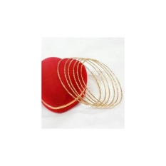 Gelang Keroncong Gold Isi 6 Pc (Xuping / Perhiasan Lapis Emas )