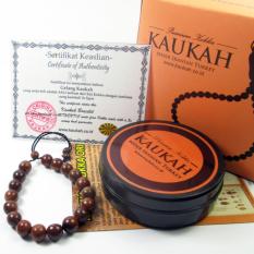 Gelang Kokka Asli Kaukah Timur Tengah - Bulat Coklat