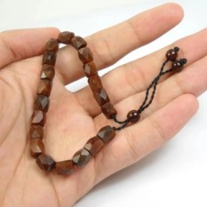 Gelang Kokka Import Turki Kayu Fuqaha Kaukah Mardjan Cutting Coklat