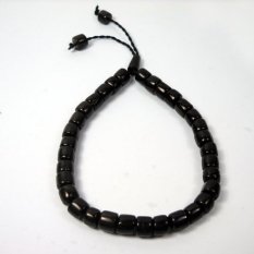 Gelang Kokka Import Turki Kayu Fuqaha Kaukah Mardjan Tasbih Hitam