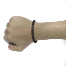 Gelang Kokka Mardjan Tasbih Bulat Hitam Kaukah - 1PCS