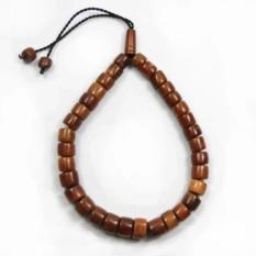 Gelang Kokka Mardjan Tasbih Coklat Kaukah - 1PCS
