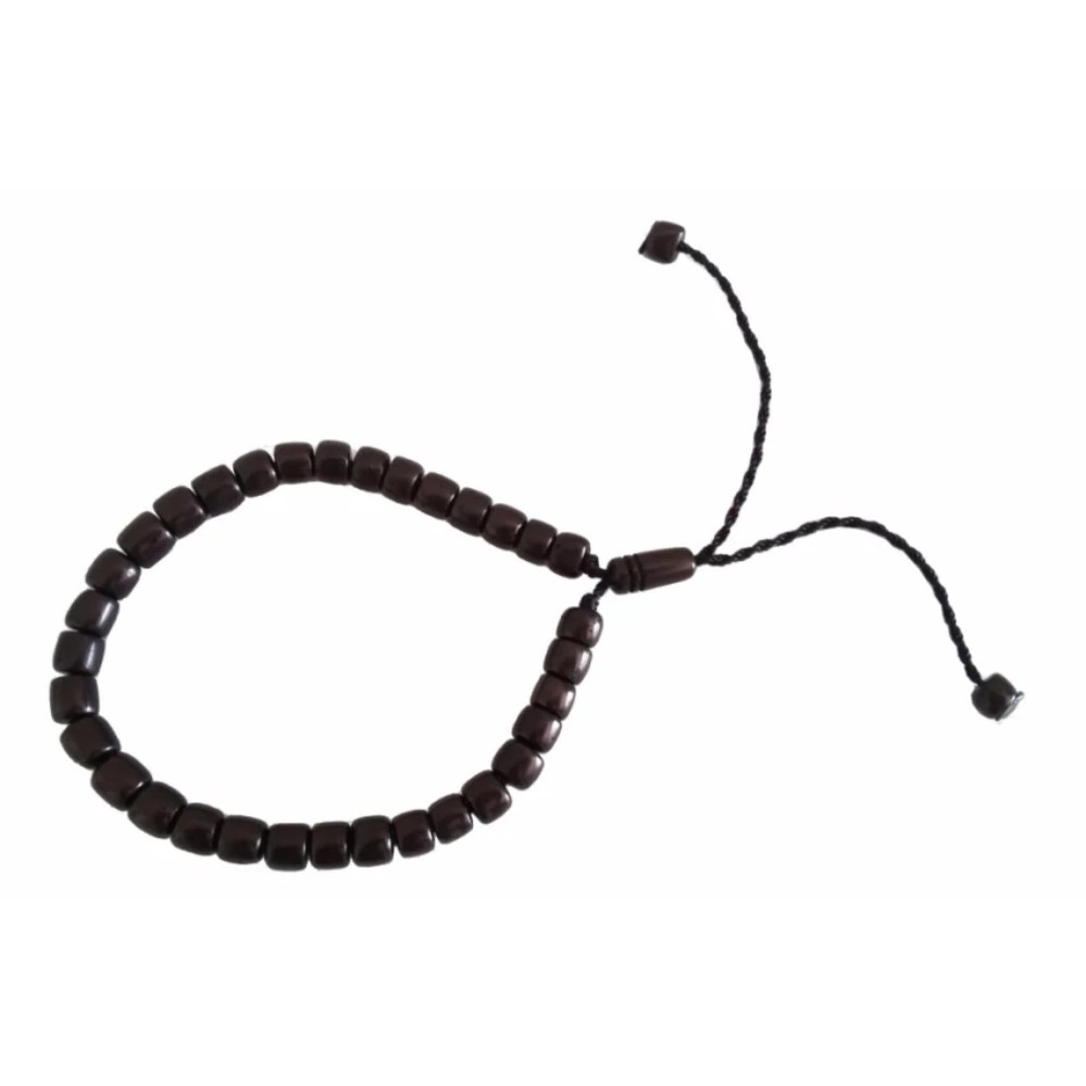 Gelang Kokka Mardjan Tasbih Hitam Kaukah - 2PCS