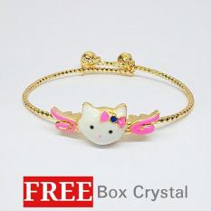 Central Ploso Gelang Tangan Korea Anak Gold 18K WP01 / Gelang Emas