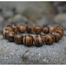 Gelang Pria Wanita Kayu Gaharu Superking Asli Wangi Kalimantan