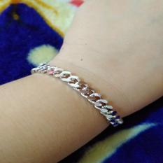 gelang tangan rantai kecil silver xuping