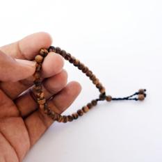 Gelang Tasbih Kayu Gaharu Wangi Kalimantan 33. Asli- Bersertifikat