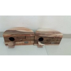 Gelodok Lovebird Setengah Lingkaran/Glodok Lovebird Kayu