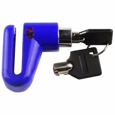 Gembok Cakram Tipe C-045 - Kunci Cakram - Kunci Disk - Disc Brake Lock Ring Pendek - Biru
