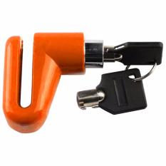 Gembok Cakram Tipe C-045 - Kunci Cakram - Kunci Disk - Disc Brake Lock Ring Pendek - Coklat