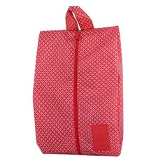 Generic WeekEight Korean Shoes Organizer Simple Bag Motif V2 Merah