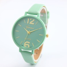 Geneva Jam Tangan Fashion Wanita Korea Tali Kecil - Hijau Muda