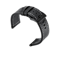 Asli Kulit Tali Tali untuk Samsung Perlengkapan S3, 22 Mm, LG Jam Tangan R, ASUS Zenwatch. -Internasional