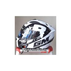 GM Helm Race Pro ZR650 Dark Single Visor Motif Racepro