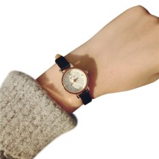 Gogoey 053 Jam Tangan Fashion Tali Kecil -Hitam-