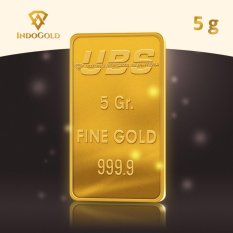 Gold Logam Mulia Emas UBS Untung Bersama Sejahtera 5 Gram