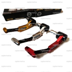 GOLD - NITEX Full Aluminium CnC 100% Aksesoris Motor Guardhand Mdl Bikers Proguard Besi Handguard Motor Universal Hand Guard Pelindung Setang Stang Tangan Nmax New vixion Mio Soul Xeon GT 125 M3 Vixion Cb Nmax Vario 150 Cbr Asesoris Motor Acessoris Motor