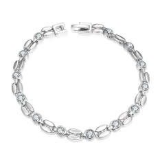 Good Quality Nickle Free Antiallergic 2017 New Fashion Jewelry K Gold Plated Bracelets gold Malaysia popular personality zircon bracelet bracelet - intl